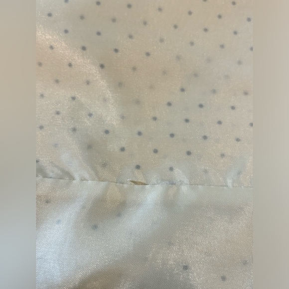 Kate Spade Cream & Black Polka Dot Ruffle Blouse  Size Medium - Picture 9 of 9